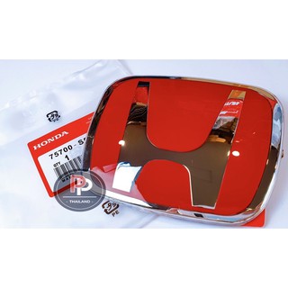 🔥โลโก้Hแดง Honda(🇹🇭งานรุ่นใหม่ซองขุ่นสีสดทน)ระบุรุ่นรถ/ปีรถใ…