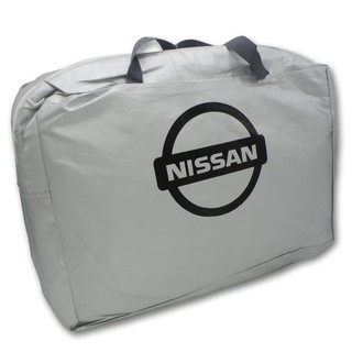 ผ้าคลุมรถ Silver Coat 170Z กันน้ำ กันฝ่น กัน UV 1ชุด สีบอร์น สำหรับ นิสสัน นาวาร่า Nissan Frontier Navara D40 2006 2014