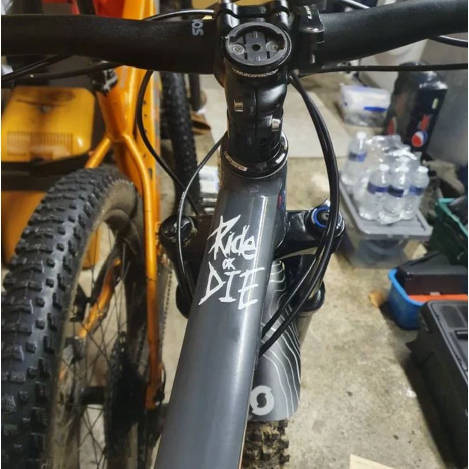 สติ๊กเกอร์ตัด Bike Ride Or Die Vinyl Orac