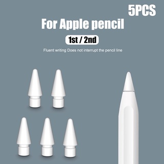 ปลายดินสอ แบบเปลี่ยน สําหรับ Apple Pencil 1st 2nd Generation 1 2 5 ชิ้น