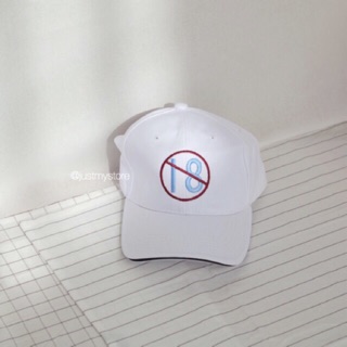 18 cap หมวกปักลาย พร้อมส่ง