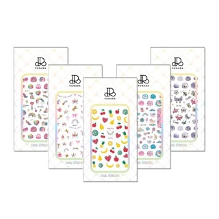 [ซื้อ 4 เเถม 1 ชิ้น]PUNARA สติกเกอร์ติดเล็บเด็กลายน่ารัก มีให้เลือกเยอะมาก Nail Sticker (กดเลือกลายแถมได้เลยรวม 5 แผ่น)