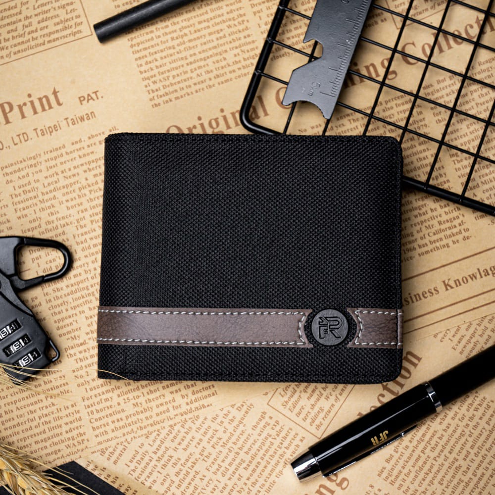 [Lms] Jfr Canvas Folding Mens Wallet Ori JSHOP01