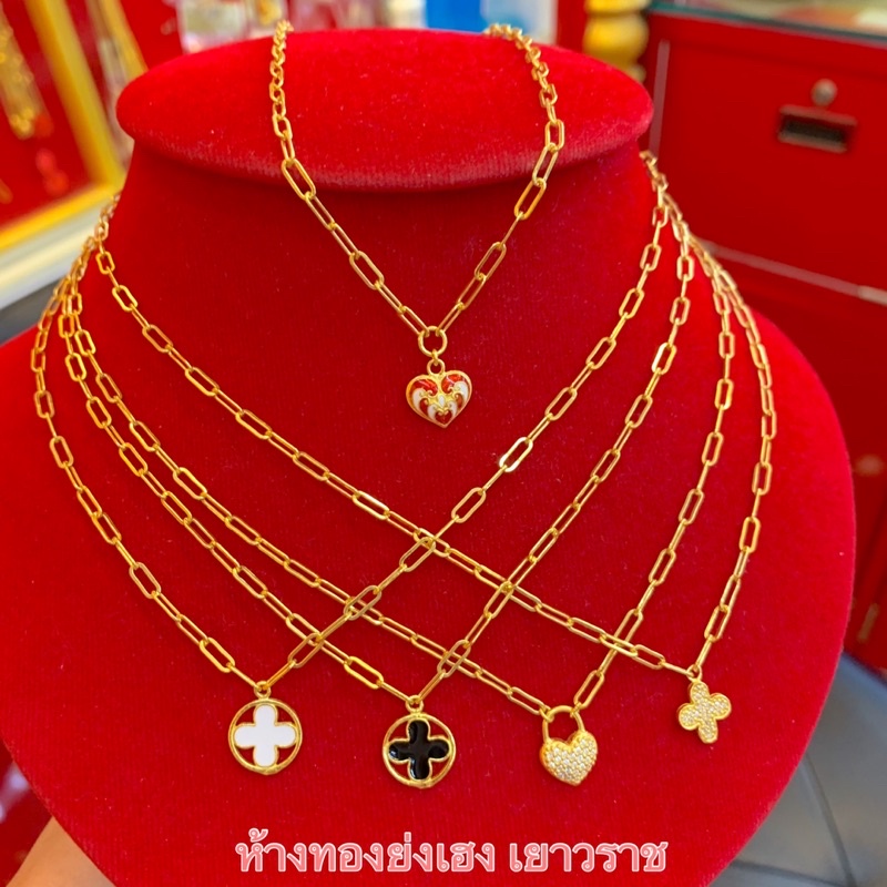 สร้อยคอทอง1สลึง Yonghenggold ทองแท้96.5% มีใบรับประกัน ราคา ถูกที่สุด ดีลบีเคเค แกลเลอรีภาพที่ 7