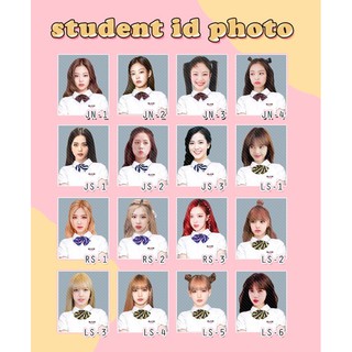 id photo (blackpink) - student set