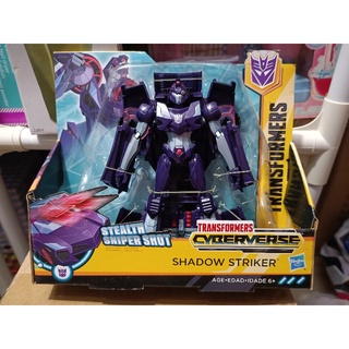 Transformers Cyberverse Ultra Class Shadow Striker  Action Figure