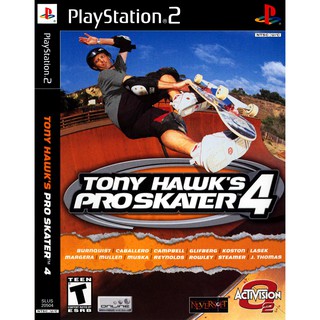 แผ่นเกมส์ Tony Hawks Pro Skater 4 PS2 Playstation2 คุณภาพสูง ราคาถูก