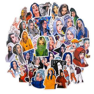 Billie Eilish /Billie Eilish Sticker 
สติ๊กเกอร์เกอร์Billie Eilish