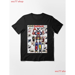 2022 Dairugger Essential T-Shirt เสื้อยืดพิมพ์ลายการ์ตูนมังงะ ดผ้าเด้ง คอกลม cotton ความนิยม sale Unisex