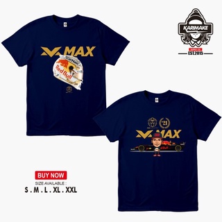 เสื้อแฟชั่นผญ - บ้าเสื้อยืดแข่งF1เรดบูลเรดบูลMAXVERSTAPPEN33V2