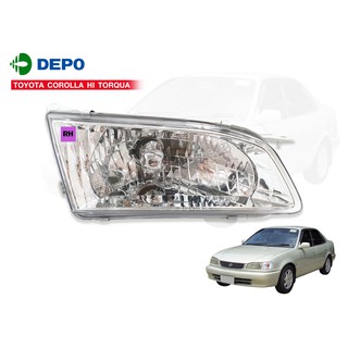 DEPO ไฟหน้า TOYOTA COROLLA HI-TORQUA,AE130 RH/ข้างขวา (212-1181R-RD-E)