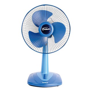 โปรเทค พัดลมตั้งโต๊ะ 12 นิ้ว รุ่น CFT-121M คละสี Protec Table Fan 12 Inch Model CFT-121M Assorted Color