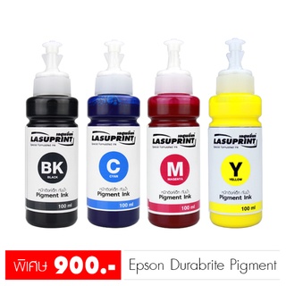 Lasuprint หมึกเติมกันน้ำ EPSON L-Series ชุด 4 สีสุดคุ้ม ถูกมาก!