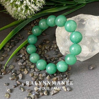 ข้อมือหินอเวนเจอรีน ( Aventurine ) ขนาดหินกดเลือกในตัวเลือกสินค้า  ร้อยด้วยไหมยืด ขอชมรูปถ่ายสินค้าก่อนได้ค่ะ