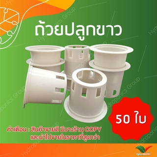 ถ้วยปลูกผักไฮโดรโปนิกส์ใช้ซ้ำ 1 ชุด จำนวน 50  by hydroponicgroup