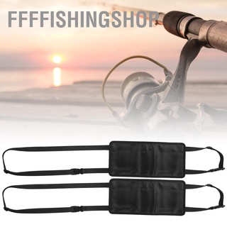 [ffffishingshop] ชั้นวางคันเบ็ดตกปลาแบบพกพา 1 ชุด 360 กรัม 2 ชิ้นสําหรับร้านค้า