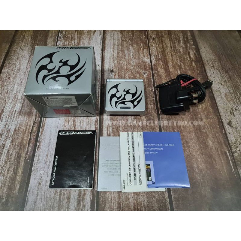 Gameboy Advance Sp Tattoo Limited Eu 6 990