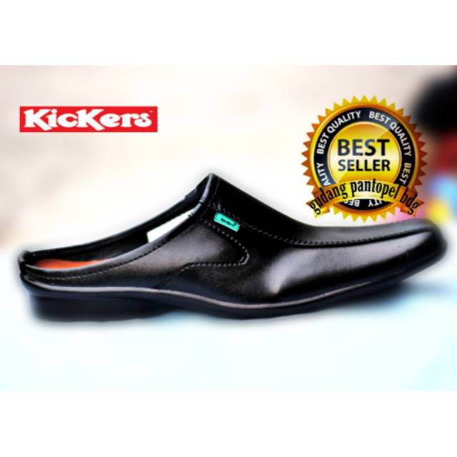 Kickers - buttonong kickers mj - รองเท้า slop สําหรับผู้ชาย kickers ลําลอง ผ่อนคลาย ทํางานอย่างเป็นท