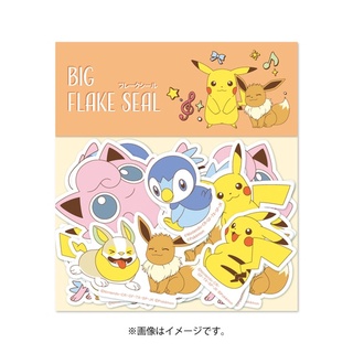 [Direct from Japan] Pokemon BIG Flake Seal Music Japan import NEW Pocket Monster