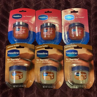 ส่งฟรีค่ะ Vaseline Lip Therapy 7g.