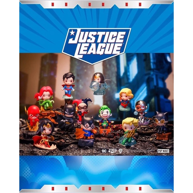 ❣️พร้อมส่ง...แบบยกกล่อง❣️Pop Mart • DC Justice League Series