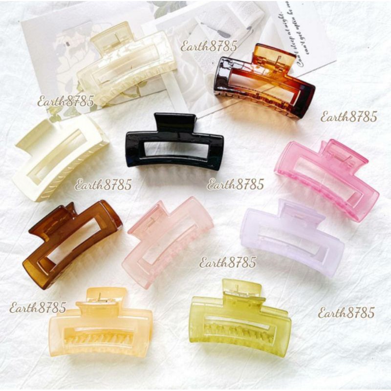 กิ๊บหนีบผมสไตล์เกาหลีขนาดใหญ่ สินค้าพร้อมส่ง