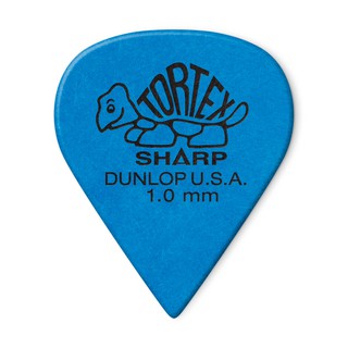 ปิ๊กDunlop รุ่น TORTEX  SHARP เต่าแหลมฟ้า  1.00 mm ปิ๊ก  ปิ๊ค ปิ๊กกีต้าร์