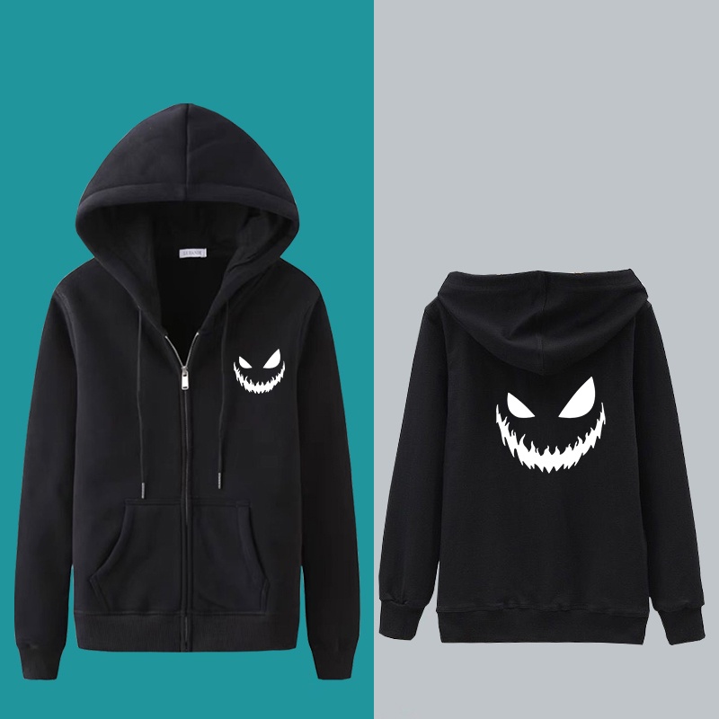 ZIP-558+391 ** เสี้อฮู้ดมีซิปหน้า งานสกรีนพิมร์ลาย เนื้อผ้าสำลี ใส่ได้ทั้งหญิงและชาย 5สี 5 ไซส์ไห้เหลือก****