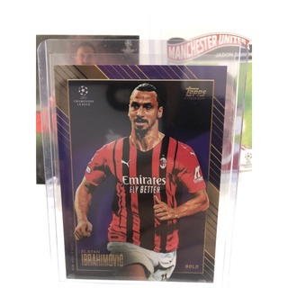 2021-22 Topps Gold X Tyson Beck UEFA Champions League Soccer Cards Gold