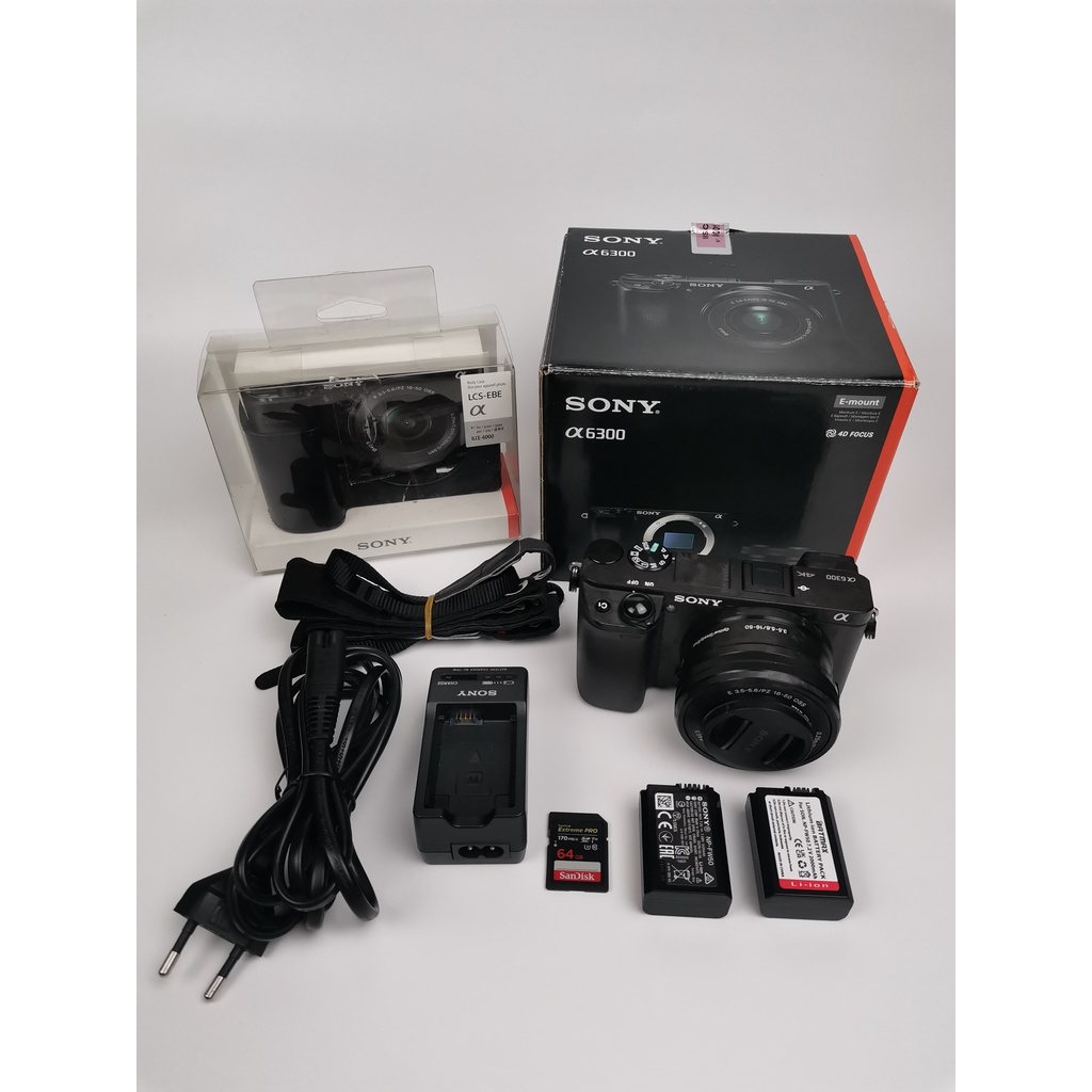 sony a6300 kit 16-50 oss มือสองสภาพใหม่