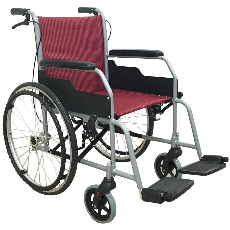 KON รถเข็นผู้ป่วย LOC รถเข็น Wheelchair สำหรับผู้ป่วย ผู้สูงอายุ รุ่น SYIV100-HY9000 รถเข็นวีลแชร์  รถเข็นผู้สูงอายุ