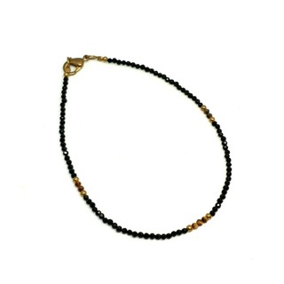 Jewelry By Heart : สร้อยข้อมือหินนิลดำและหินไทเกอร์อาย เรียบหรูดูดี เลือกความยาวได้ 📿