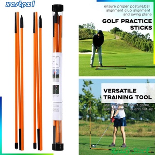 2Pack Golf Alignment Rods Golf Swing Trainer Sticks Golf Training Equipment