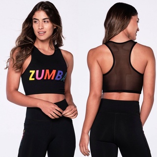 Zumba Core Crop Tank (เสื้อครอปออกกำลังกายซุมบ้า)