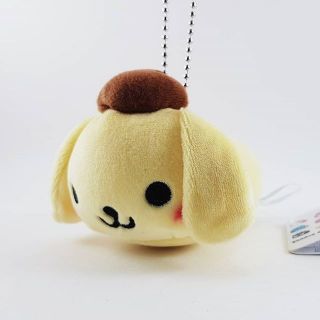 (พร้อมส่ง) พวงกุญแจตุ๊กตา Sanrio - ปอมปอมปูริน Pompompurin l แท้ 🇯🇵