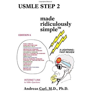 USMLE Step 2 Made Ridiculously Simple, 6 ed - ISBN : 9781935660231