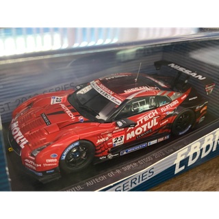 โมเดลรถแข่ง EBBRO แท้ MOTUL AUTECH GT-R SUPER GT500 2013 Low Down Force