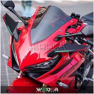 Motorcycle Universal Aero Winglets Front Fairing Racing Spoiler For CBR650R ZX10RR Aerodynamic Wing Honda Yamaha Suzuki