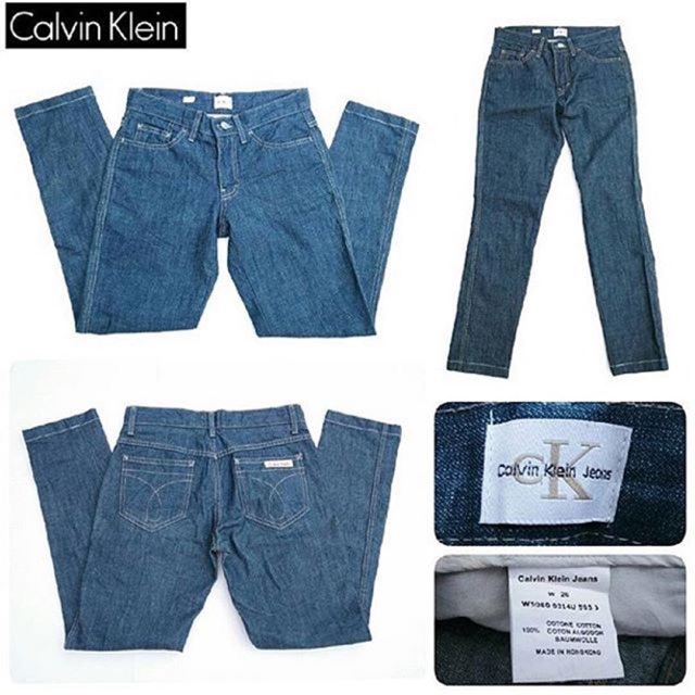 Calvin Klein  กางเกงยีนส์ ผู้​หญิง