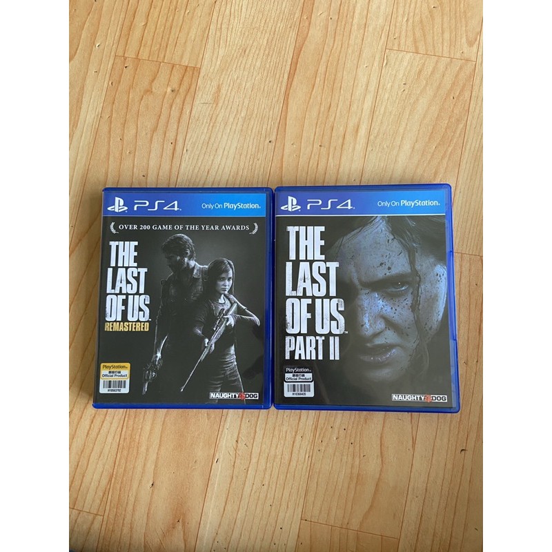 The Last of Us Part 2 + The Last of us มือสอง โซนall สภาพดีทั้งคู่