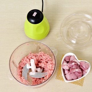 ลดแรง🔥 เครื่องปั่นอาหารไฟฟ้า เครื่องบดเนื้อสัตว์ ELECTRIC FOOD CHOPPER 2สี