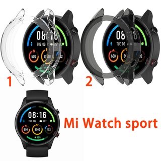 ราคาเคสกันรอยหน้าปัด TPU แบบใส สำหรับ xiaomi Mi Watch color sport