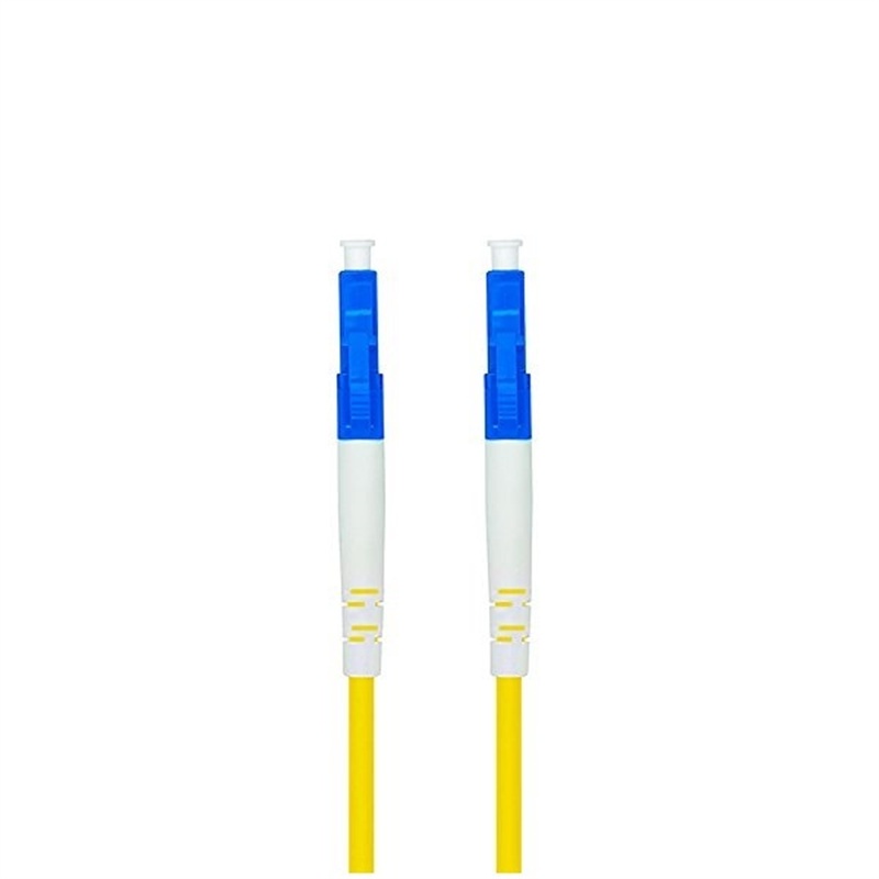 2PCS LCUPC-LCUPC Fiber Patch Cord Jumper Cable Single Mode Simplex Fiber Optic Patch Cord 3.0mm 1m 3