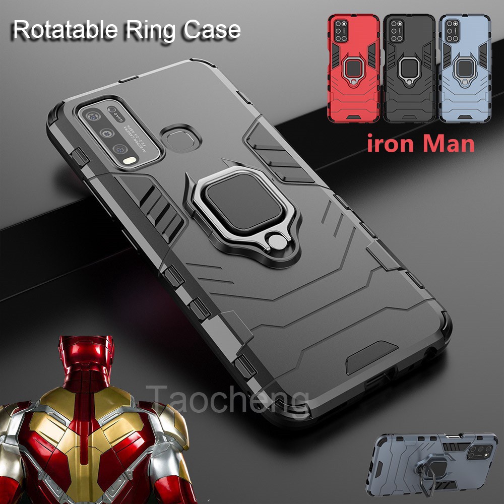 เคสโทรศัพท์เคสเคสมือถือกันกระแทกพร้อมแหวนนิ้วสําหรับ Realme X3 Superzoom 6 5 x2 Pro 6i 5i 5S Xt C2 X3 6 Pro 5 Pro X2 Pro