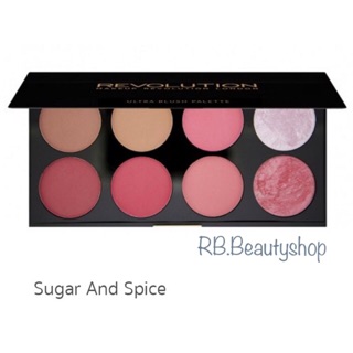 Makeup Revolution Blush Palette # Sugar And Spice 13g