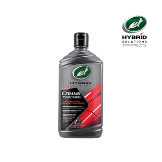 Turtle Wax Hybrid Solutions Ceramic Polish  &amp; Wax 14 OZ เทอร์ทิลแวกซ์ไฮบริดโซลูชั่นเซรามิคโพลิชแอนด์แว็กซ์ 14 ออนซ์