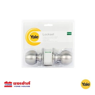 YALE ลูกบิดห้องน้ำ KN-VCA5122US32D KN-VCA5122US11 ห้องทั่วไป KN-VCA5127US11 ลูกบิดประตู หัวกลม