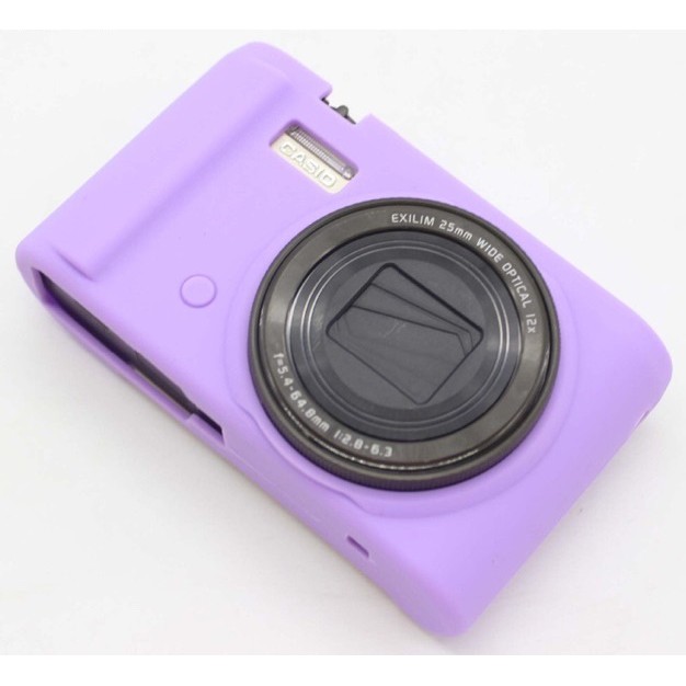 Silicone Case กล้อง Casio EX-ZR3500,ZR3600,ZR5000,ZR5500 / Purple