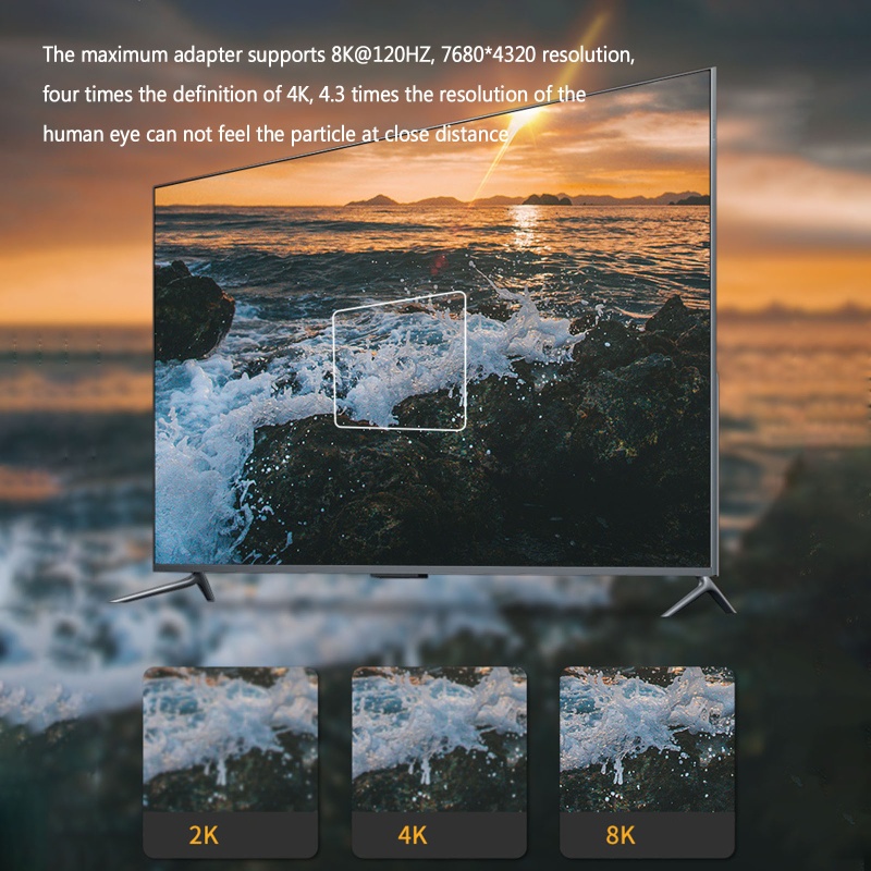 AMOOND Compact Type-C Adapter Female to Male Extender Converter 40Gbps Data Transfer Converter Type C Connector Type-c A - รูปที่ 4