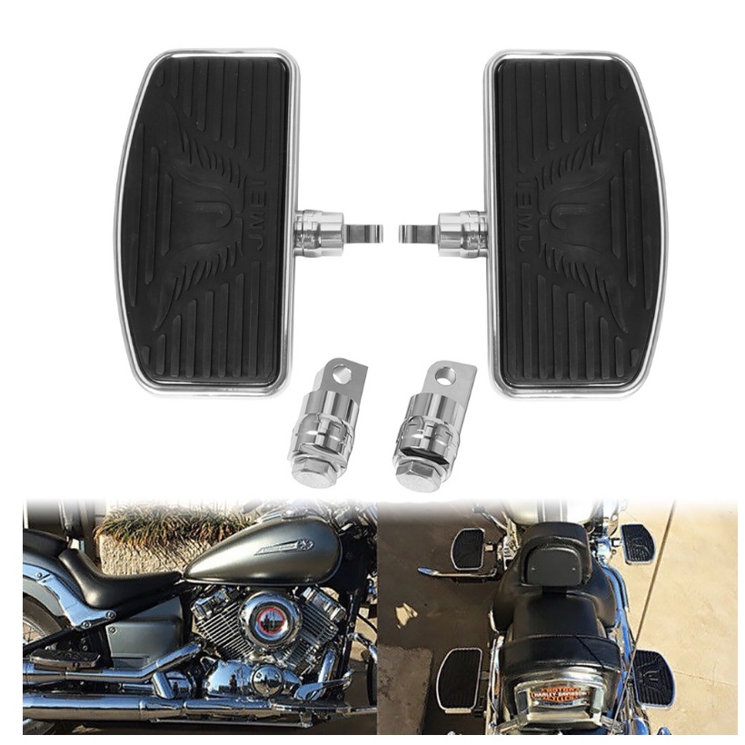 ที่พักเท้า ด้านหน้า และด้านหลัง ปรับได้ สําหรับรถจักรยานยนต์ Harley Sportster Iron XL 883 1200 Dyna
